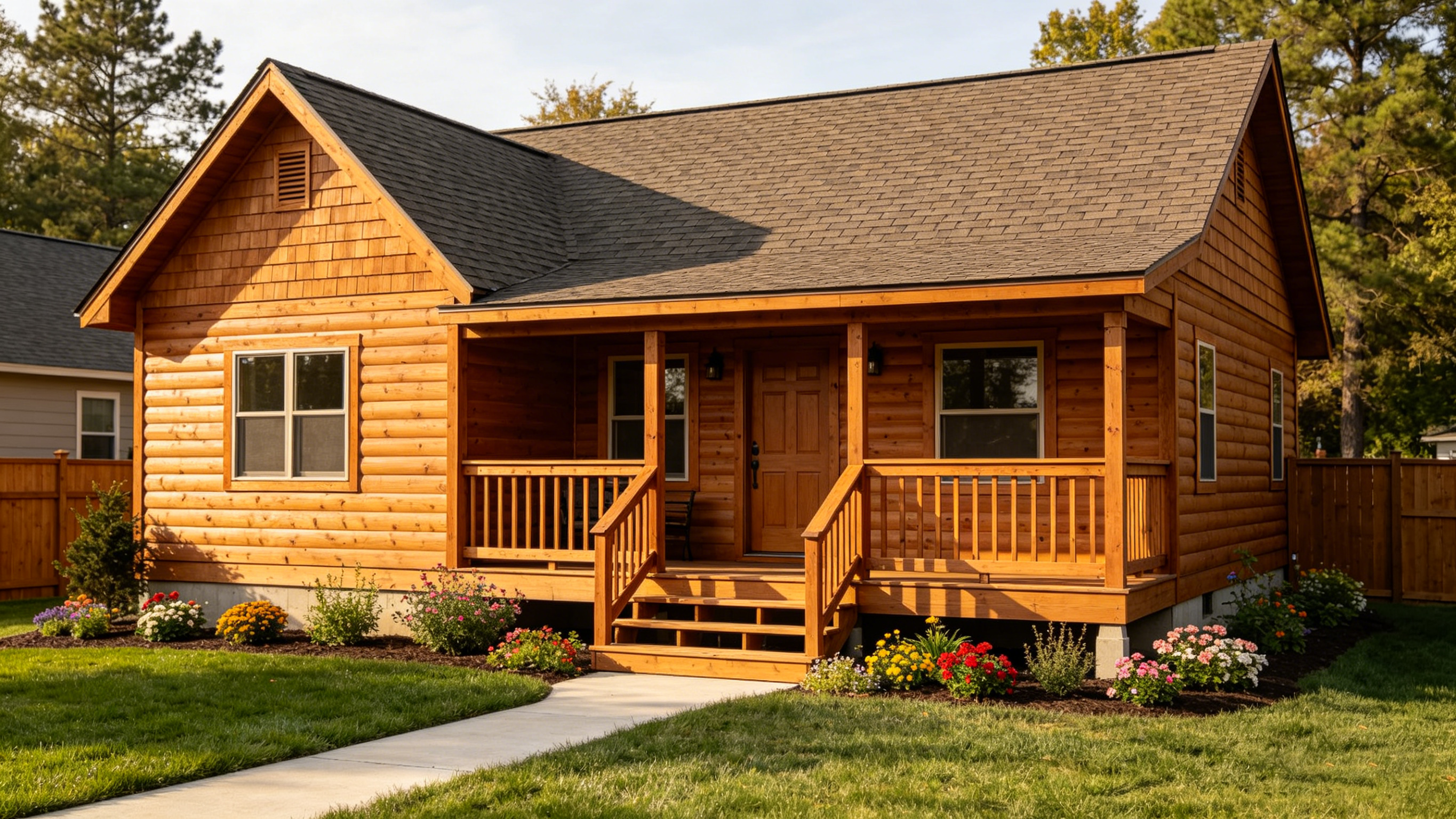 彩神・玩家建材 ：别墅（木屋）